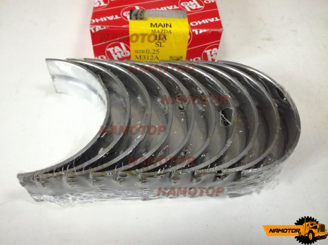 Вкладыш коренной SL, HA. MS-1153A, M8360A, M312A, SE01-23-110, SL01-23-110, 1363-23-110. "SIZE STD TAIHO